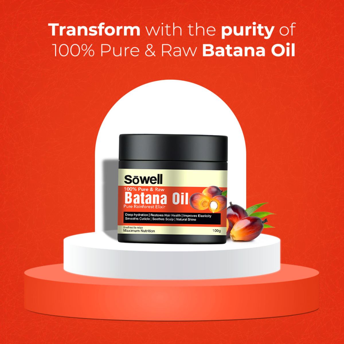 Raw Batana Oil